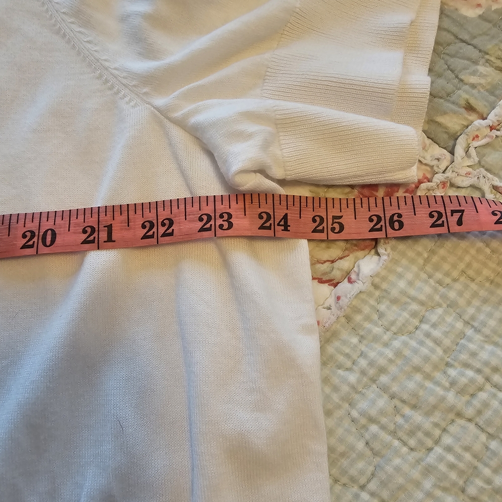 Talbots White Button-Down Shirt - Picture 7 of 10